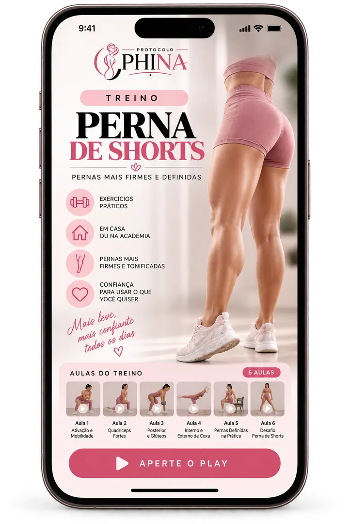 Treino Perna de Shorts